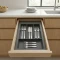 Cubertero Organizador QUALITA Serie QMT-400N Gris Antracita 490 x 350 x 55 mm
