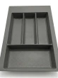 Cubertero Organizador QUALITA Serie QMT-400N Gris Antracita 490 x 350 x 55 mm
