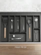 Cubertero Organizador QUALITA Serie QMT-700N 490 x 650 x 55 mm Gris Antracita