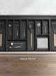 Cubertero Organizador QUALITA Serie QMT-900N 490 x 750 x 55 mm Gris Antracita