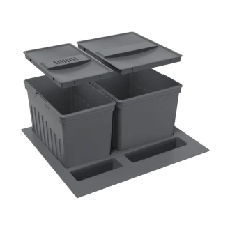 Basurera Para Cocina QUALITA QEFB600-230H De 540 x 490 x 230 mm