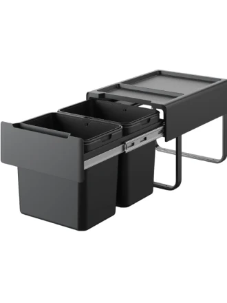 Basurera Para Cocina QUALITA QEMB400-H320-15H De 335 x 480 x 320 mm