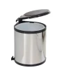 Basurera Para Cocina QUALITA 14 Litros En Acero Inoxidable QSB-14 De 350 x 290 mm