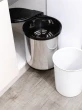 Basurera Para Cocina QUALITA 14 Litros En Acero Inoxidable QSB-14 De 350 x 290 mm