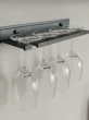 Soporte Para Copas QUALITA En Aluminio Satinado Qma-064